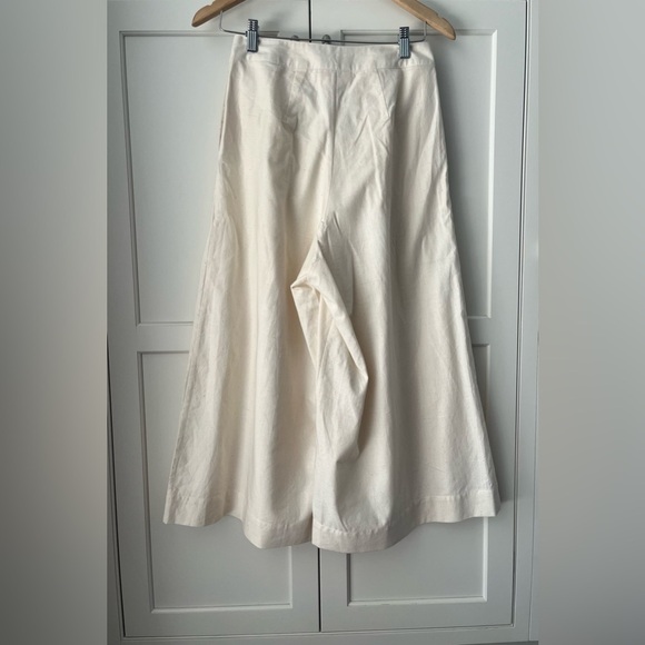 Wear a smile too women’s wide high rise pants ivory size XS - Picture 2 of 7